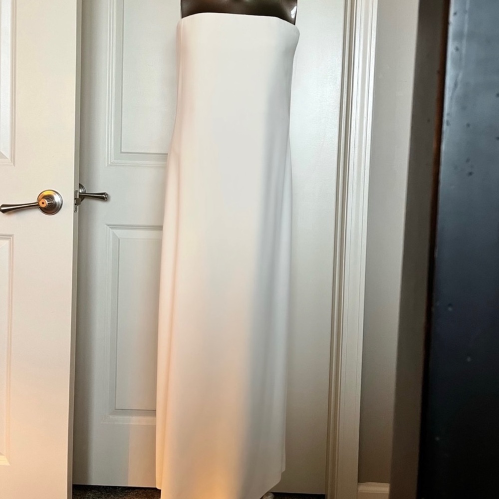 Elegant & timeless strapless dress from designer The Row.